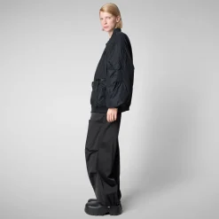 Femme/Homme Save The Duck Blouson Aviateur Unisexe Usher