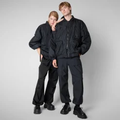 Femme/Homme Save The Duck Blouson Aviateur Unisexe Usher