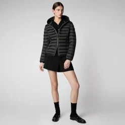 Femme Save The Duck Doudone à Capuche Alexis Pour Femme