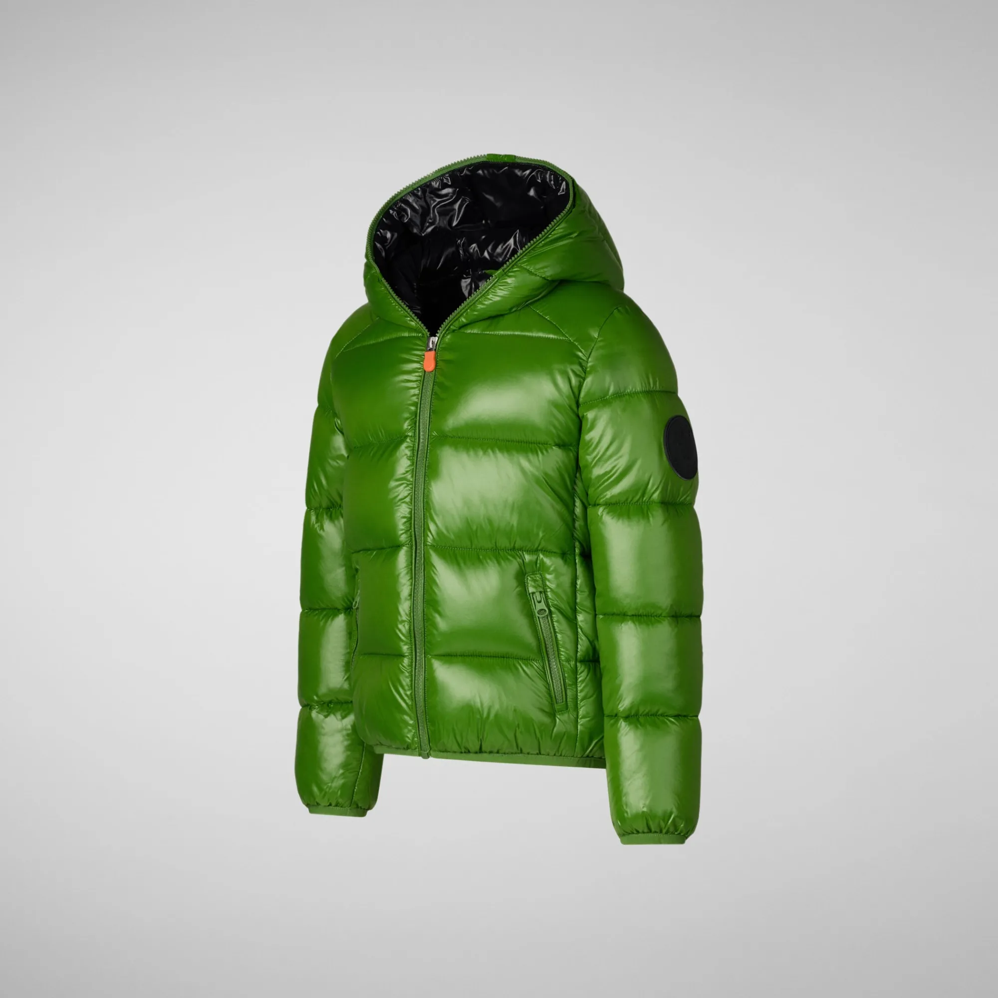 Enfant Save The Duck Doudone à Capuche Artie Grass Green Pour Garçon
