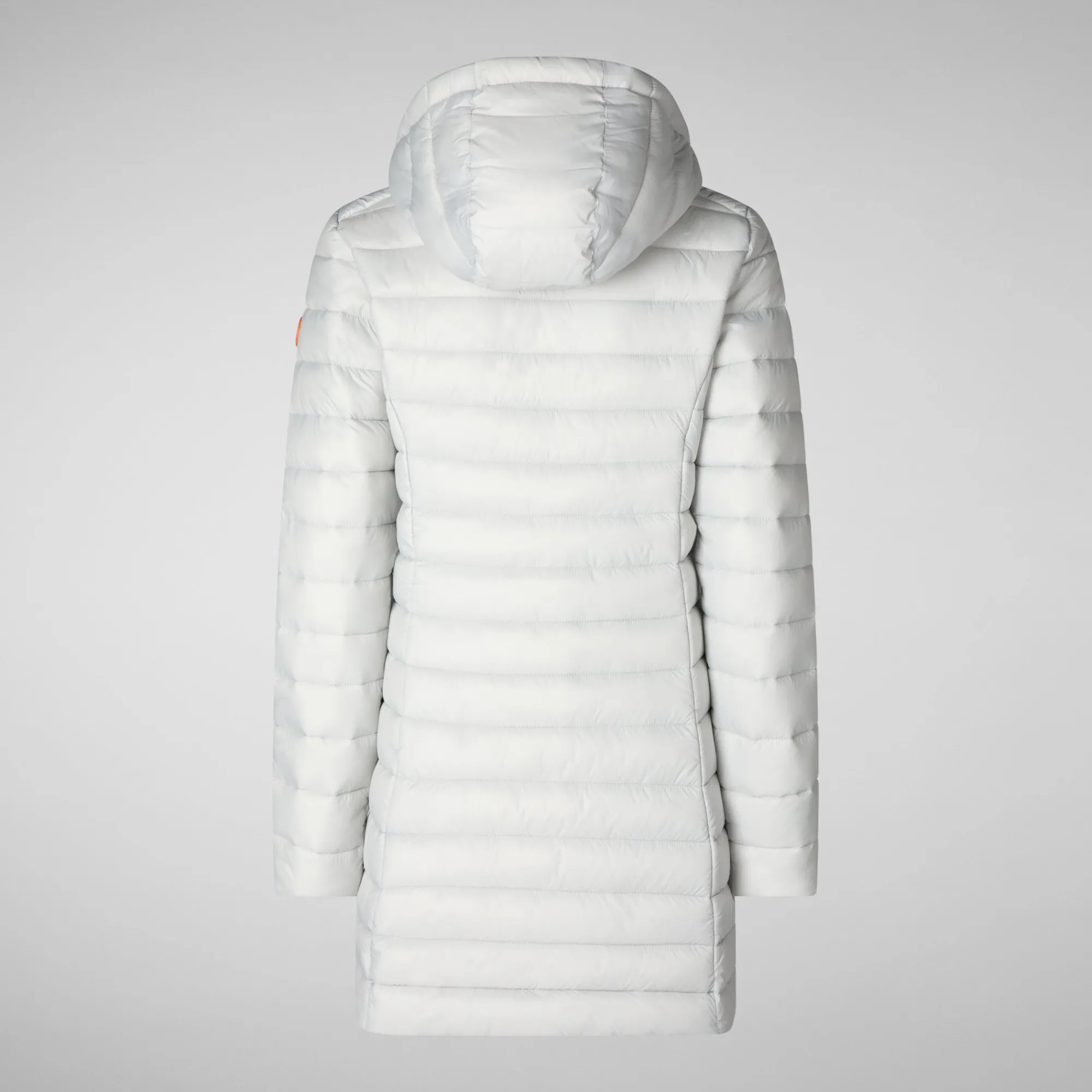 Femme Save The Duck Doudone à Capuche Carol Frozen Grey Pour Femme