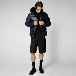 Homme Save The Duck Doudone à Capuche Edgard Pour Homme