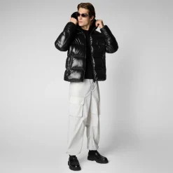 Homme Save The Duck Doudone à Capuche Edgard Pour Homme