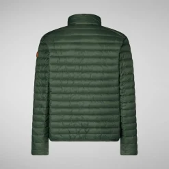 Homme Save The Duck Doudone Alexander Animal-free Thyme Green Pour Homme