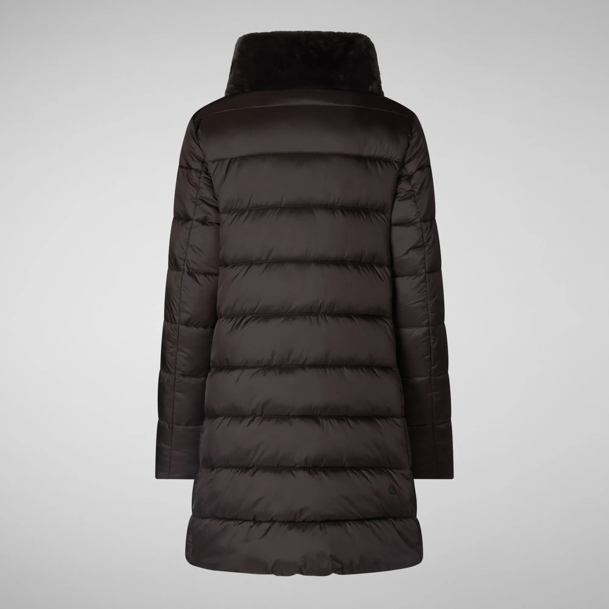 Femme Save The Duck Doudone Dalea In Brown Black Pour Homme