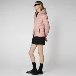 Femme Save The Duck Doudoune à Capuche Daisy Animal-free Pour Femme