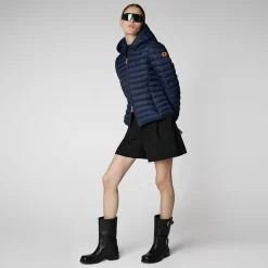 Femme Save The Duck Doudoune à Capuche Daisy Animal-free Pour Femme