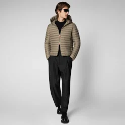 Homme Save The Duck Doudoune à Capuche Donald Animal-free Pour Homme