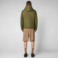 Homme Save The Duck Doudoune à Capuche Donald Animal-free Pour Homme