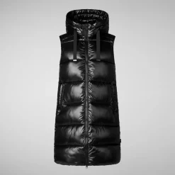 Femme Save The Duck Gilet à Capuche Iria Pour Femme