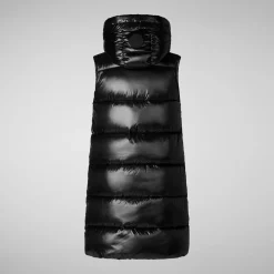 Femme Save The Duck Gilet à Capuche Iria Pour Femme