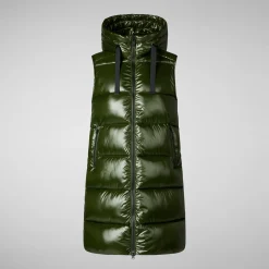 Femme Save The Duck Gilet à Capuche Iria Pour Femme