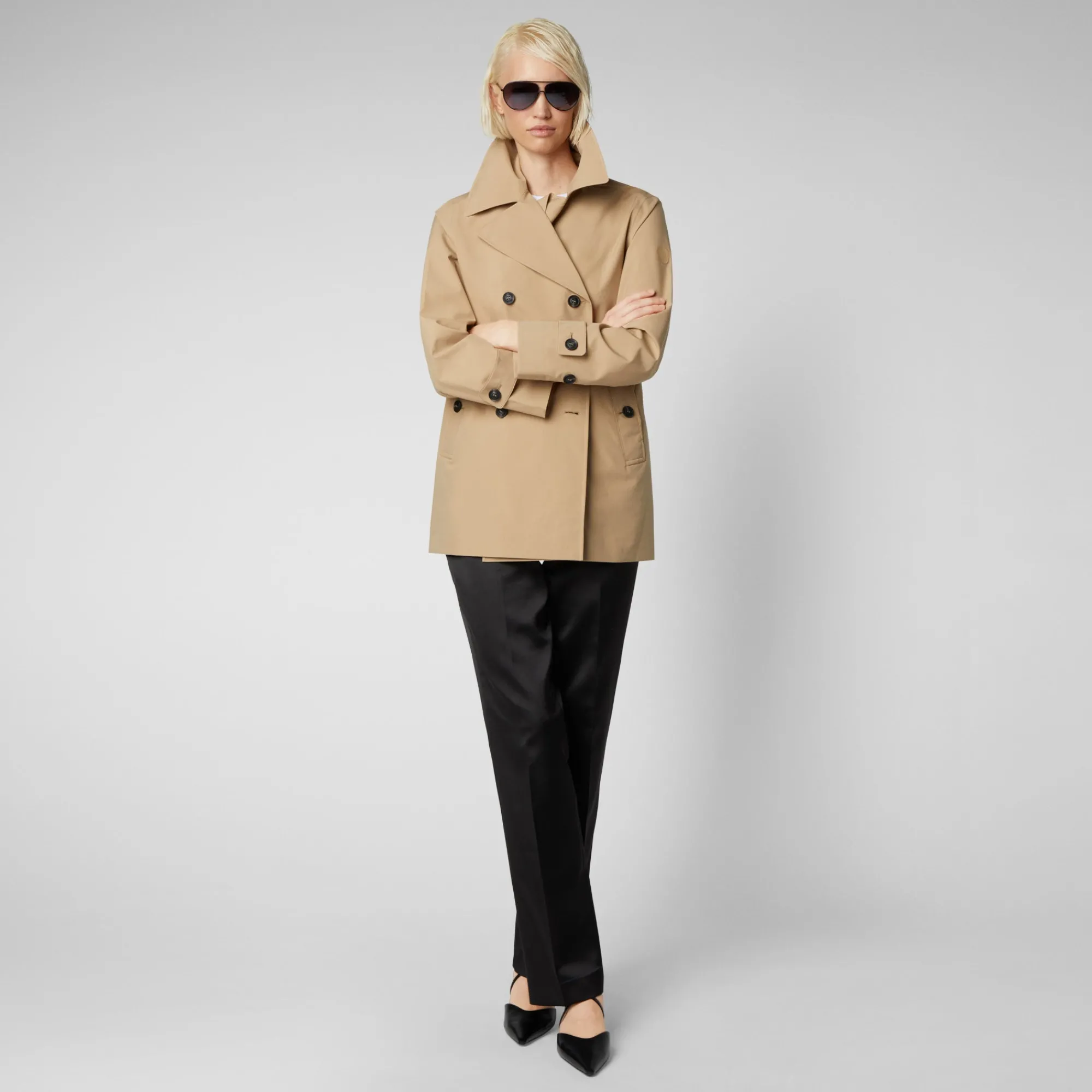 Femme Save The Duck Impérmeable Sofi Pour Femme