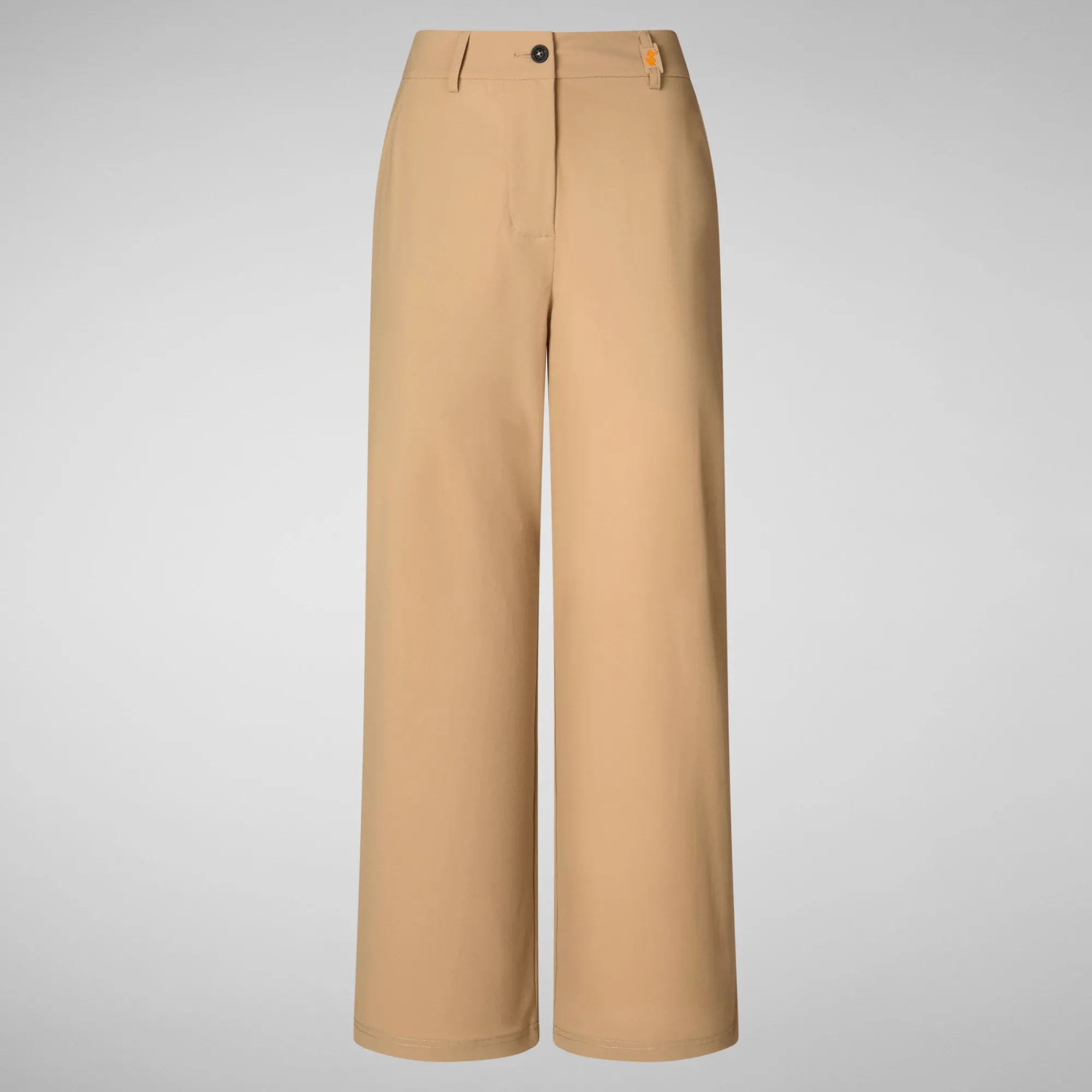 Femme Save The Duck Pantalon Gita Biscuit Beige Pour Femme