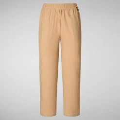 Femme Save The Duck Pantalon Milan Biscuit Beige Pour Femme