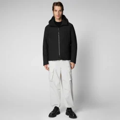 Homme Save The Duck Parka à Capuche Sabal Pour Homme