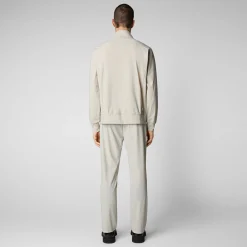 Homme Save The Duck Sweatshirt Tulio Gris Brouillag Pour Homme