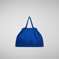 Femme/Homme Save The Duck Unisex Shopper Bag Lake Bleu Cybernétique