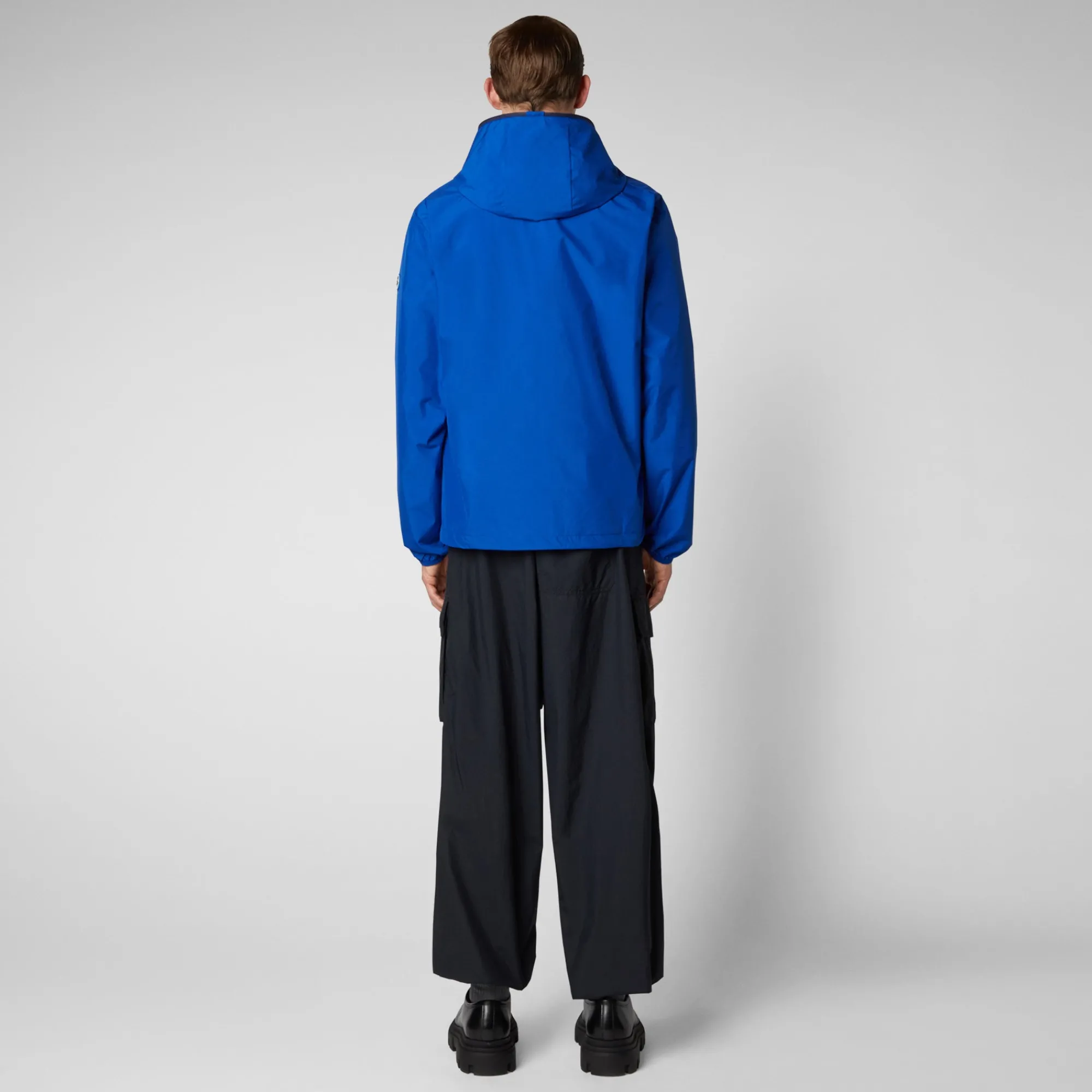 Homme Save The Duck Veste David Bleu Cybernétique Pour Homme