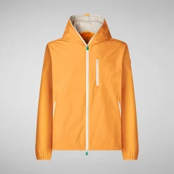 Homme Save The Duck Veste David Sunshine Orange Pour Homme