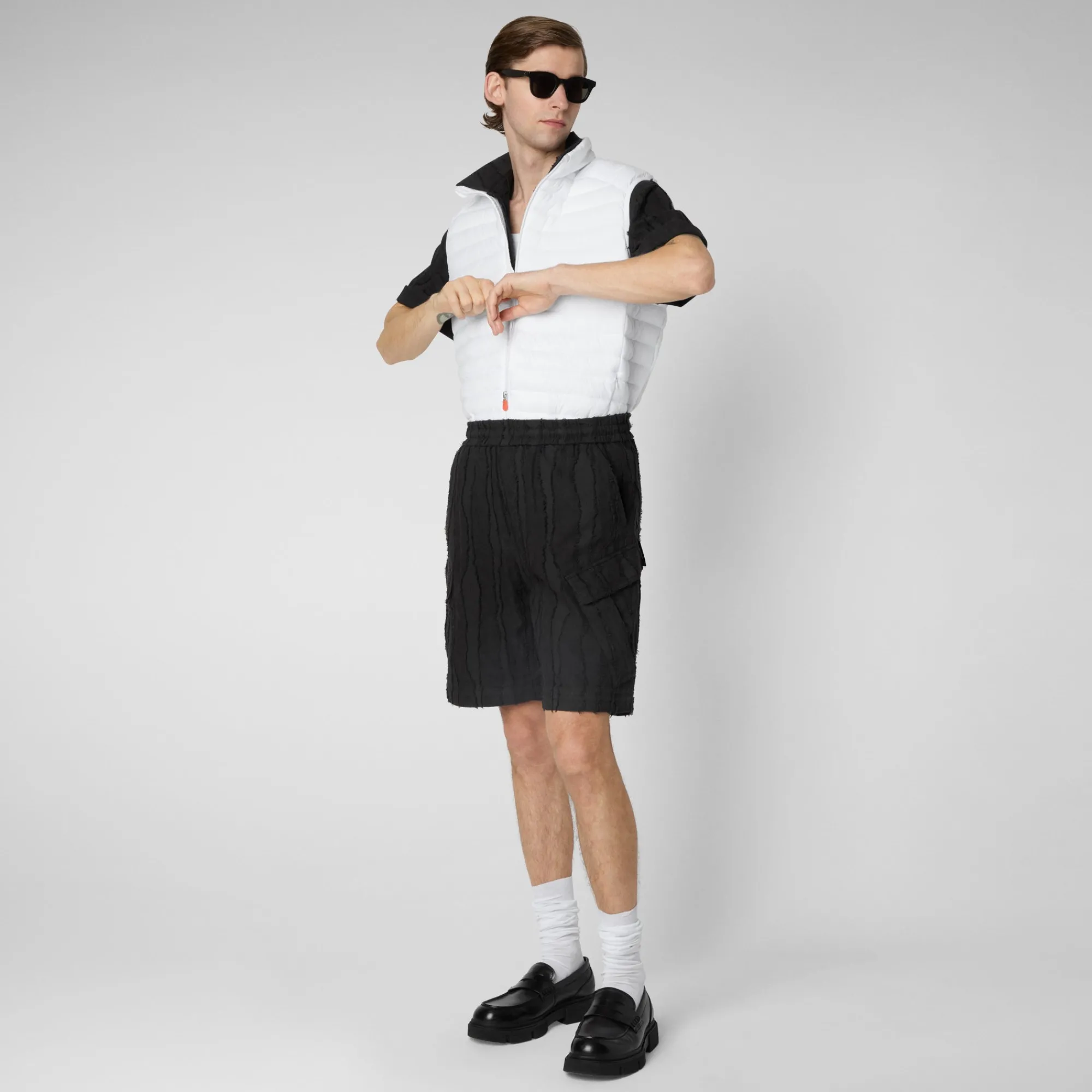 Homme Save The Duck Veste Sans Manches Adam Pour Homme