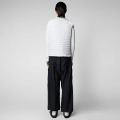 Femme Save The Duck Veste Sans Manches Aria Pour Femme