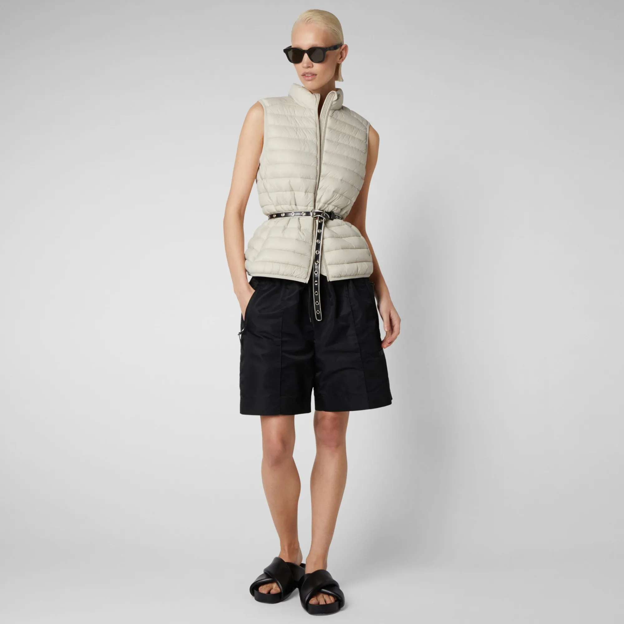 Femme Save The Duck Veste Sans Manches Aria Pour Femme