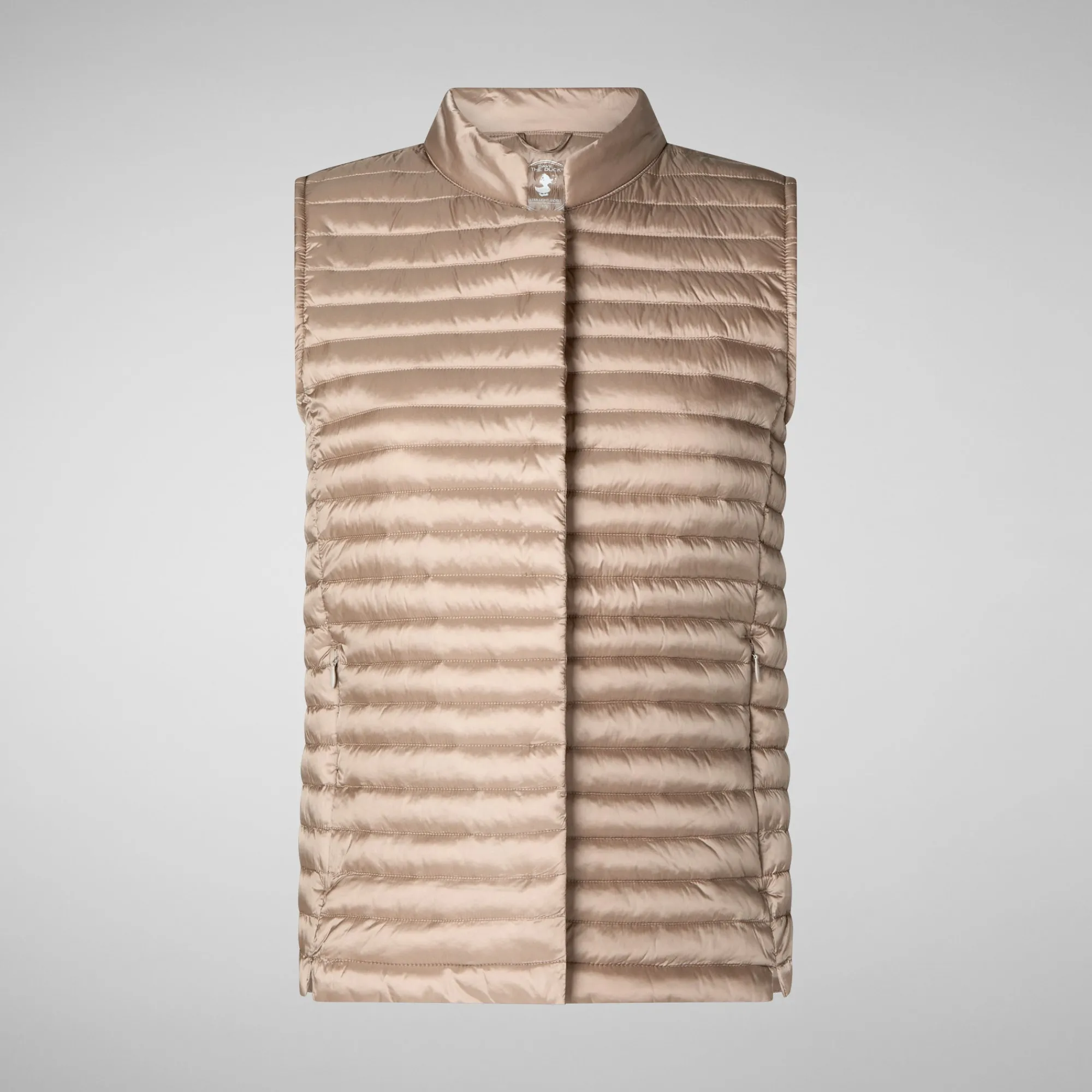 Femme Save The Duck Veste Sans Manches Aria Pour Homme