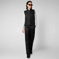 Femme Save The Duck Veste Sans Manches Aria Pour Femme