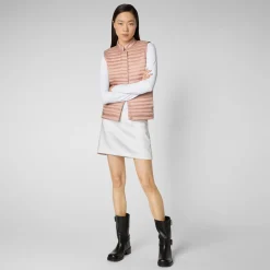 Femme Save The Duck Veste Sans Manches Aria Pour Femme