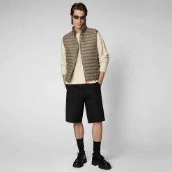 Homme Save The Duck Veste Sans Manches Matelassée Adam Pour Homme