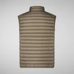 Homme Save The Duck Veste Sans Manches Matelassée Adam Pour Homme