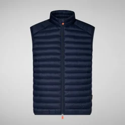 Homme Save The Duck Veste Sans Manches Matelassée Adam Pour Homme