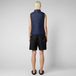 Femme Save The Duck Veste Sans Manches Matelassée Charlotte Pour Femme