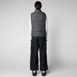 Femme Save The Duck Veste Sans Manches Matelassée Charlotte Pour Femme